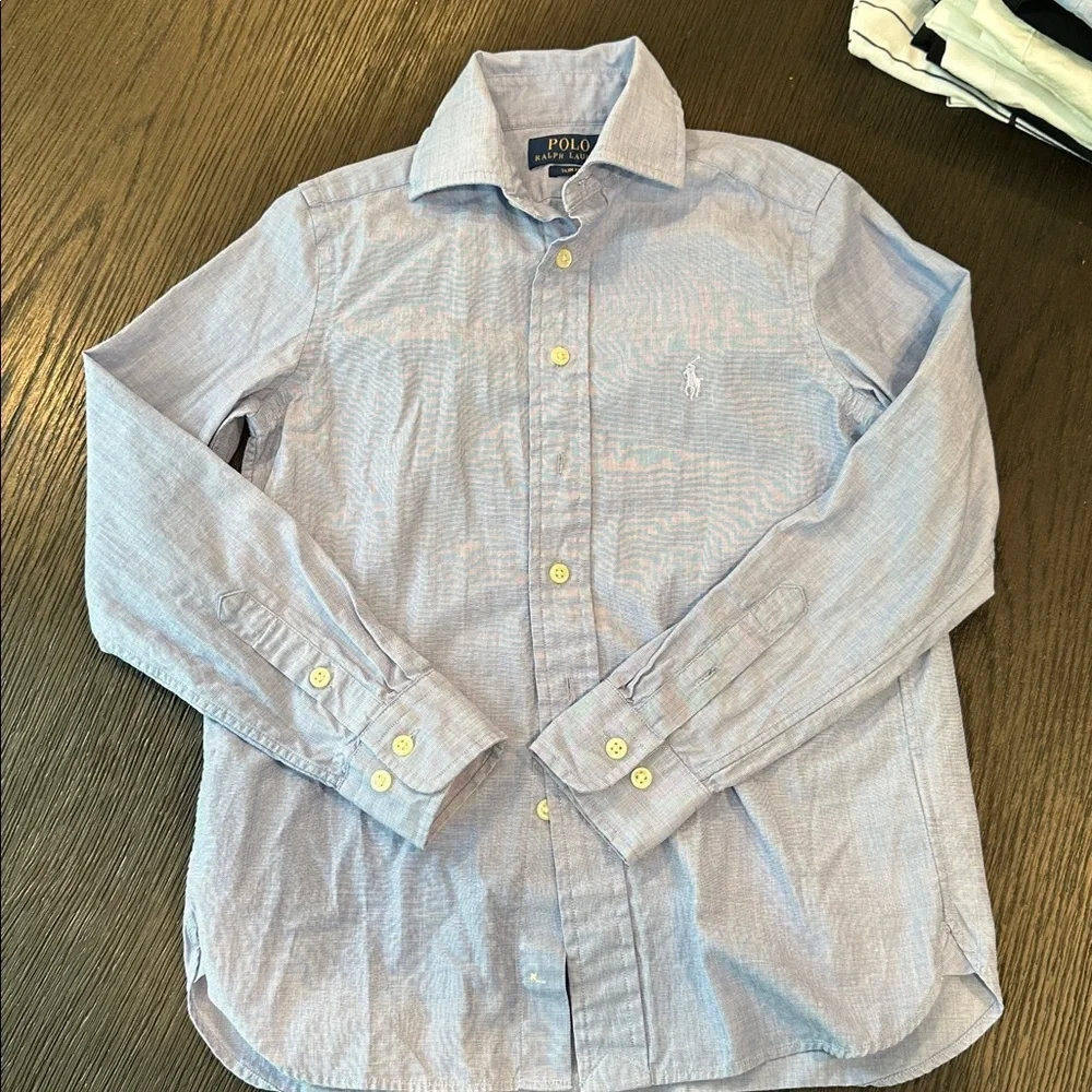 Ralph Lauren Light Blue Casual Button-Down Shirt